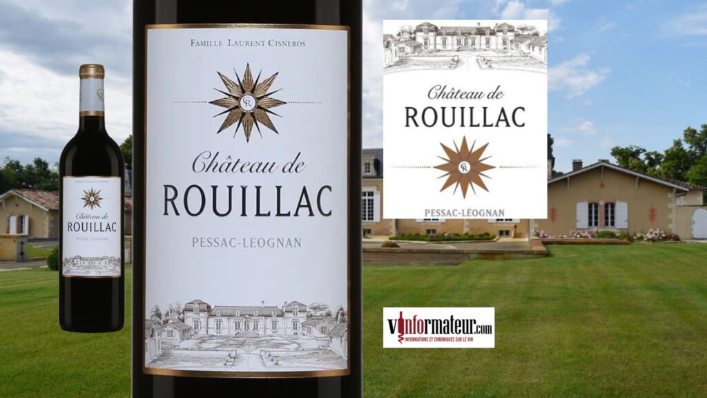 Élégant et doté d’un équilibre spectaculaire ce Château de Rouillac, Pessac-Léognan 2018!