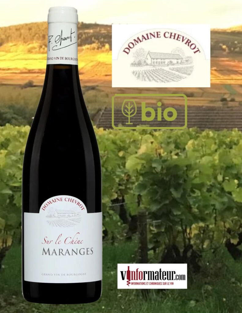 Maranges, Sur le Chêne, Domaine Chevrot & Fils, 2021 bouteille