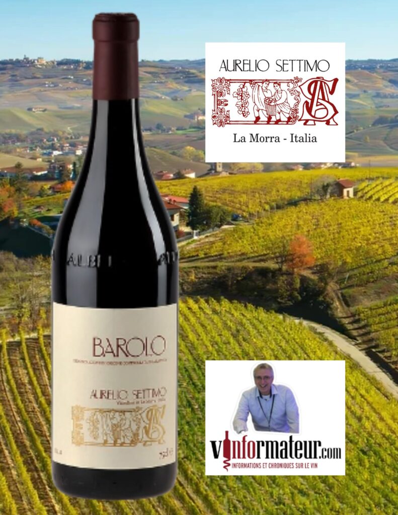 Barolo, Aurelio Settimo, vin rouge, 2018 bouteille