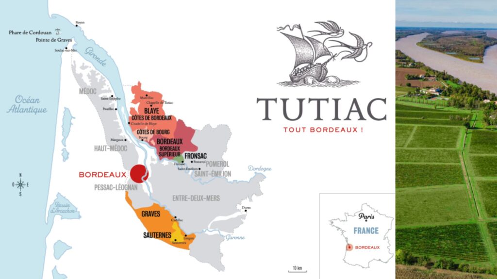 Carte viticole Vignerons de Tutiac