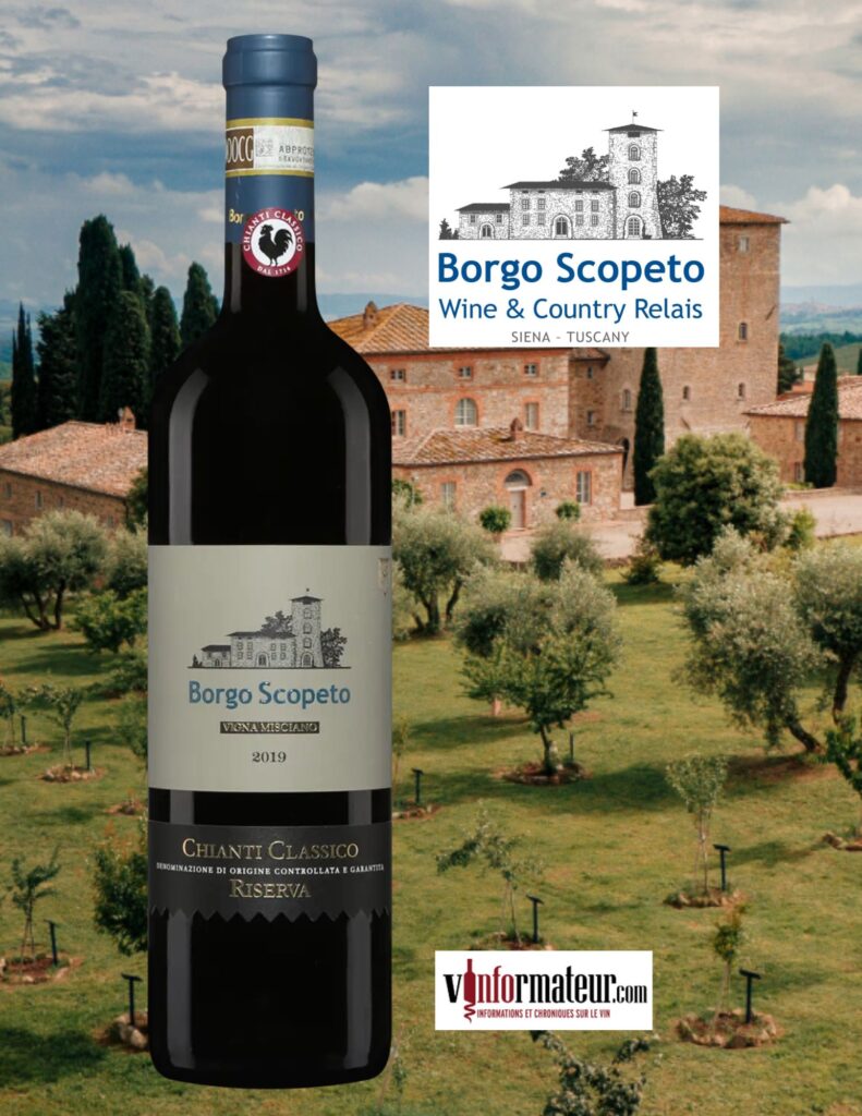 Borgo Scopeto, Vigna Misciano, Chianti Classico Riserva, vin rouge, 2019 bouteille