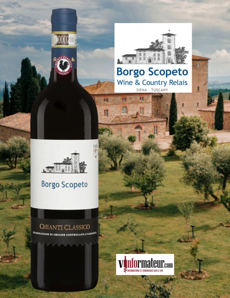Borgo Scopeto, Chianti Classico, vin rouge, 2020 bouteille