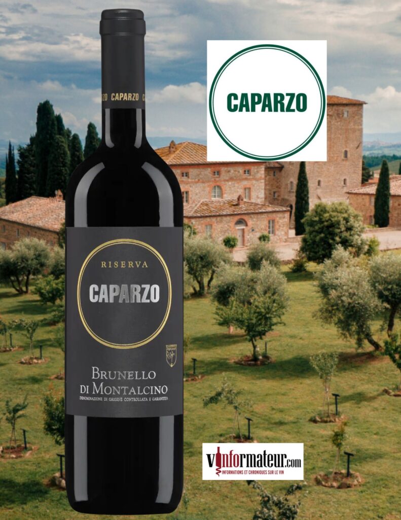 Caparzo, Brunello di Montalcino, Riserva, vin rouge, 2016 bouteille