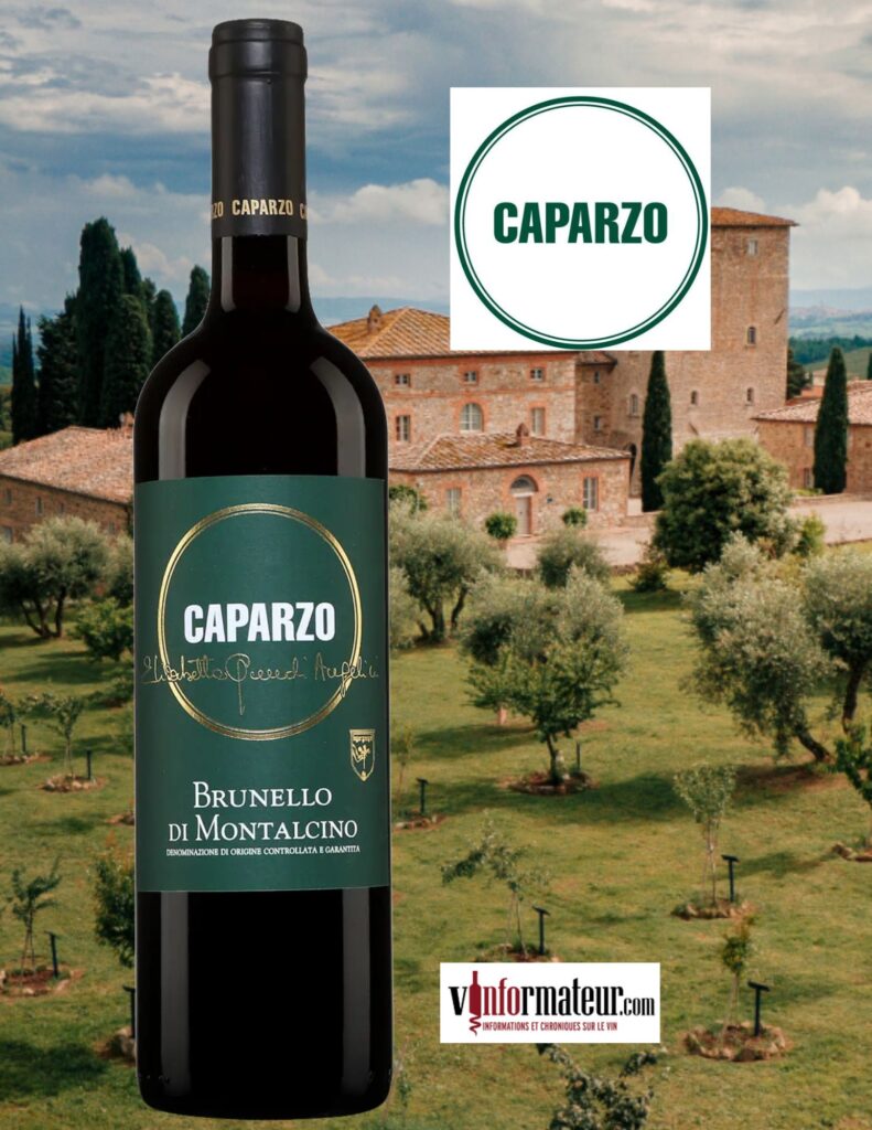 Caparzo, Brunello di Montalcino, vin rouge, 2018 bouteille