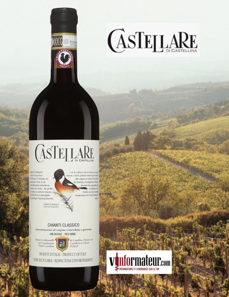 Castellare di Castellina, Chianti Classico, vin rouge, 2022 bouteille