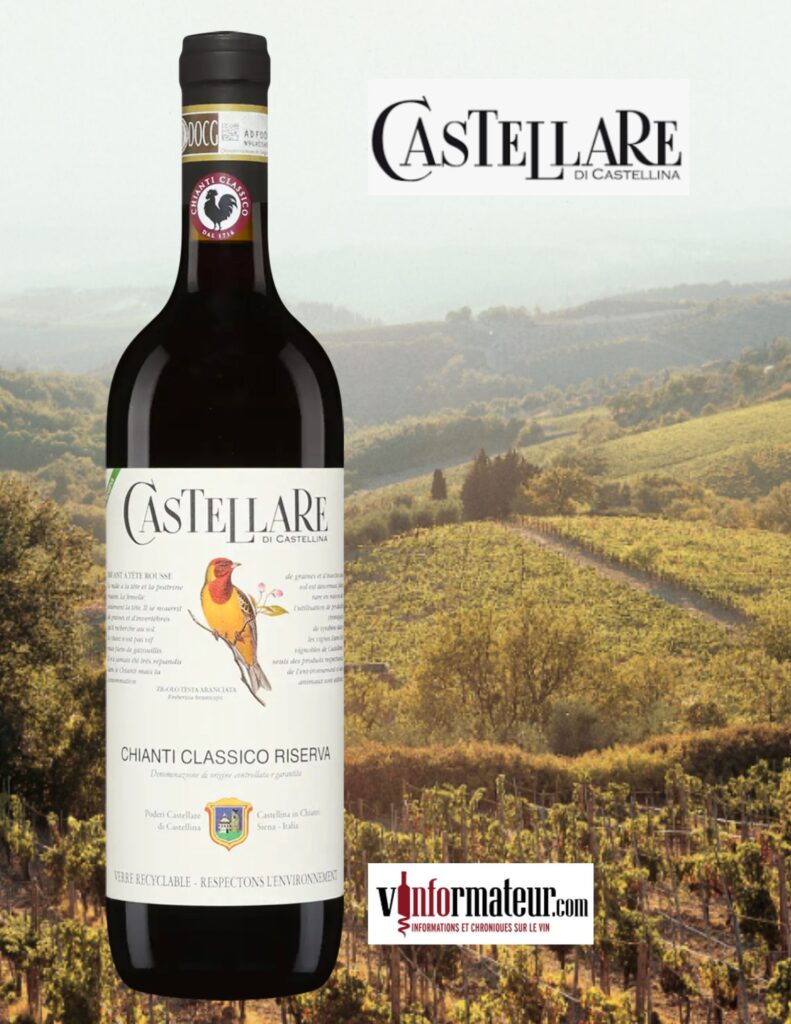 Castellare di Castellina, Chianti Classico Riserva, vin rouge, 2021 bouteille