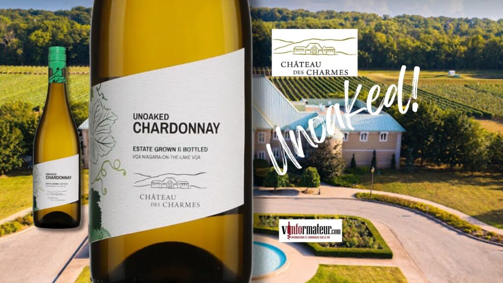 Chardonnay, Château des Charmes, Unoaked, Péninsule du Niagara, 2019 bouteille