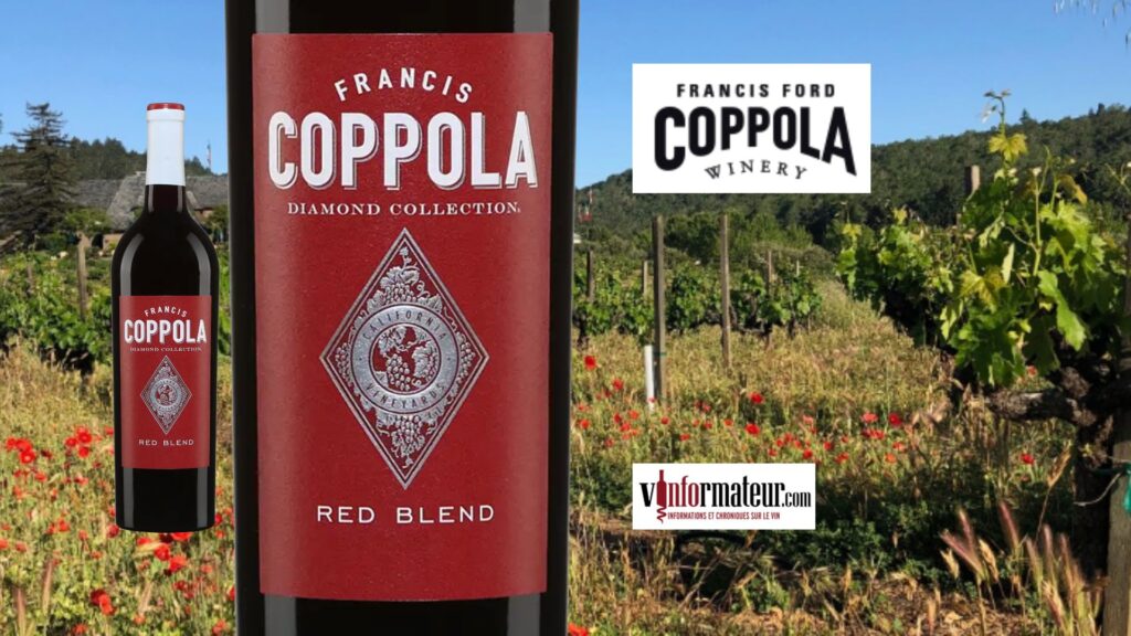 Francis Coppola, Red Blend, Diamond Collection, Californie, vin rouge, 2022 bouteille