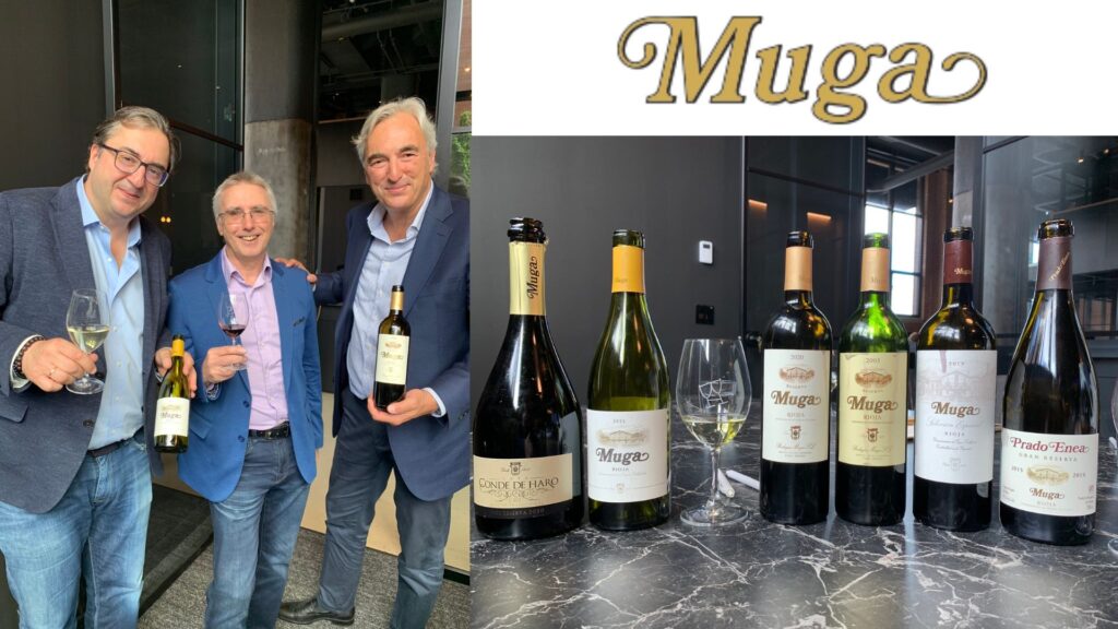 Dégustation des vins de la Bodega Muga - Manu et Juan Muga
