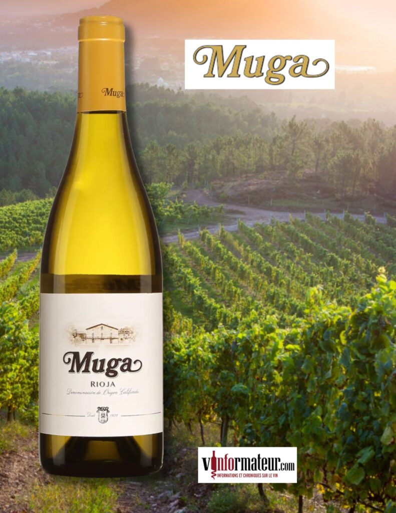 Muga, Rioja Blanco, vin blanc, 2022 bouteille