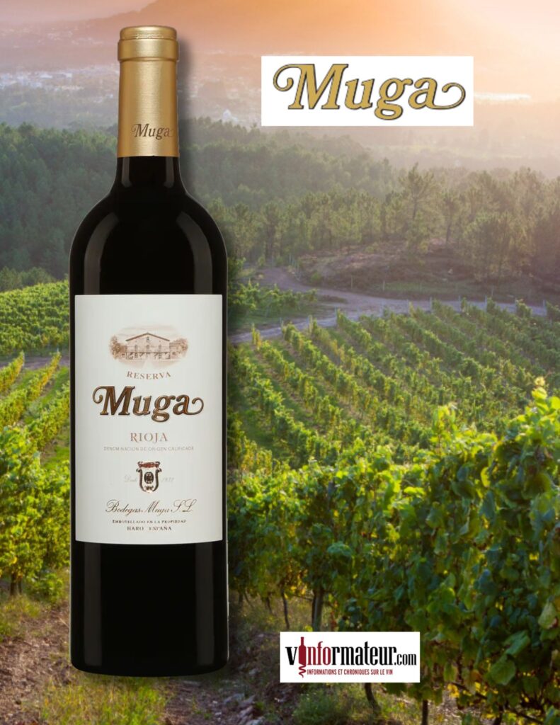 Muga, Rioja, Reserva, 2020, vin rouge bouteille