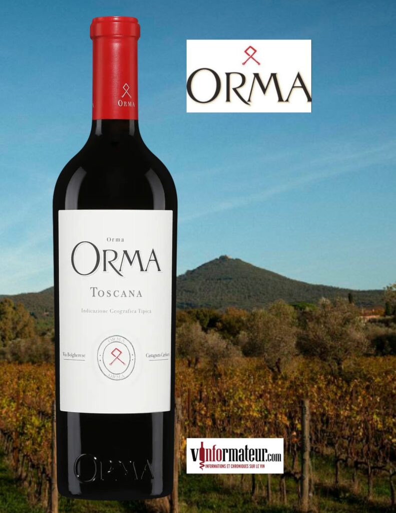 Orma, IGT Toscana, vin rouge, 2021 bouteille