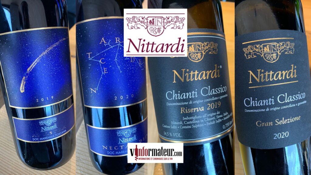 Les vins de Fattoria Nittardi. Des œuvres d’art!