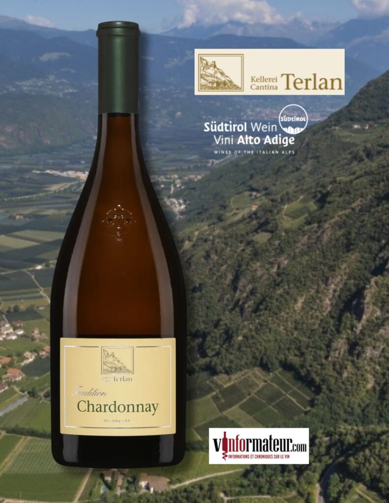 Kellerei, Cantina Terlan, Chardonnay, Alto Adige/SudTirol, vin blanc, 2022 bouteilles