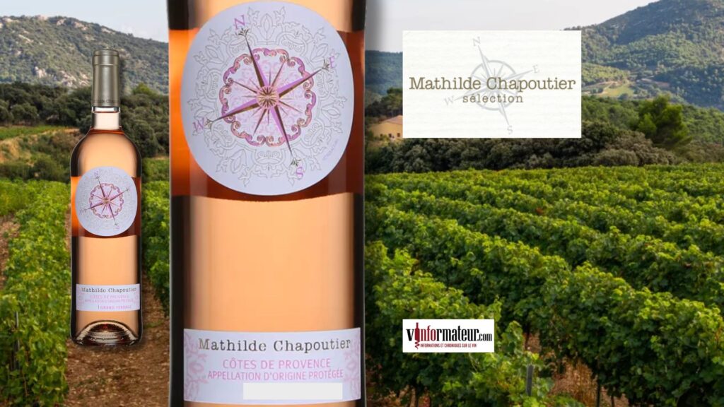 Mathilde Chapoutier, Orsuro, vin rosé, Côtes de Provence, 2023