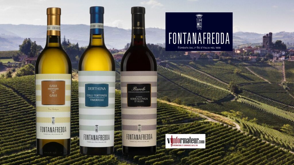Trois superbes vins du Piémont de l’iconique producteur Fontanafredda.