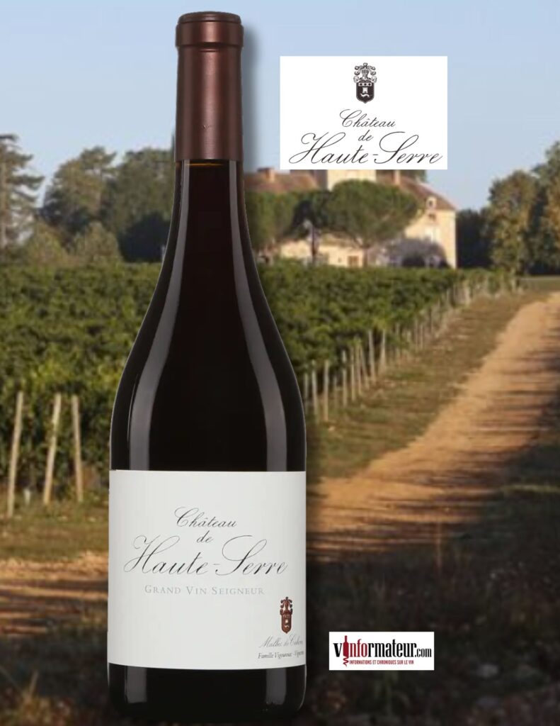 Château de Haute-Serre, Grand Vin Seigneur, France, Sud-Ouest, Cahors, 2020 bouteille