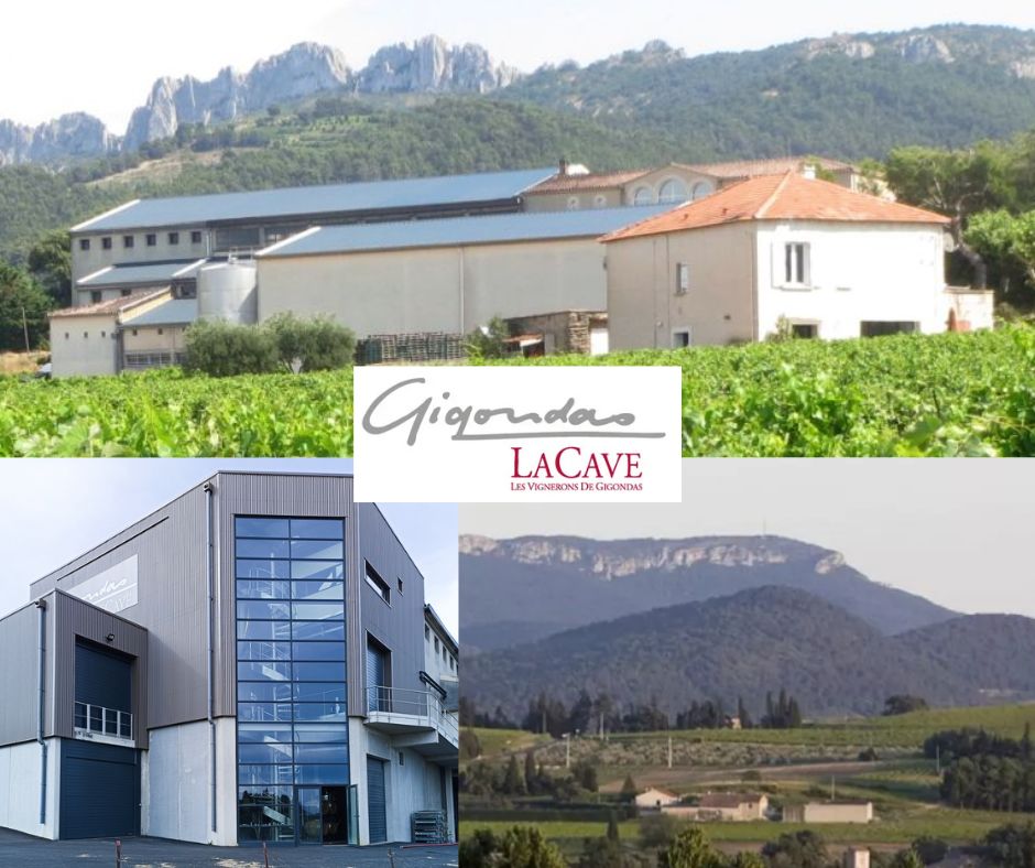 Gigondas La Cave: chais et vignobles