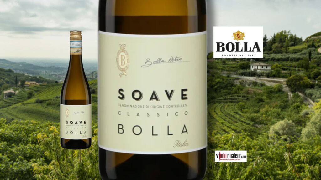 Bolla Soave Classico 2023 – Vin blanc frais et minéral à la SAQ
