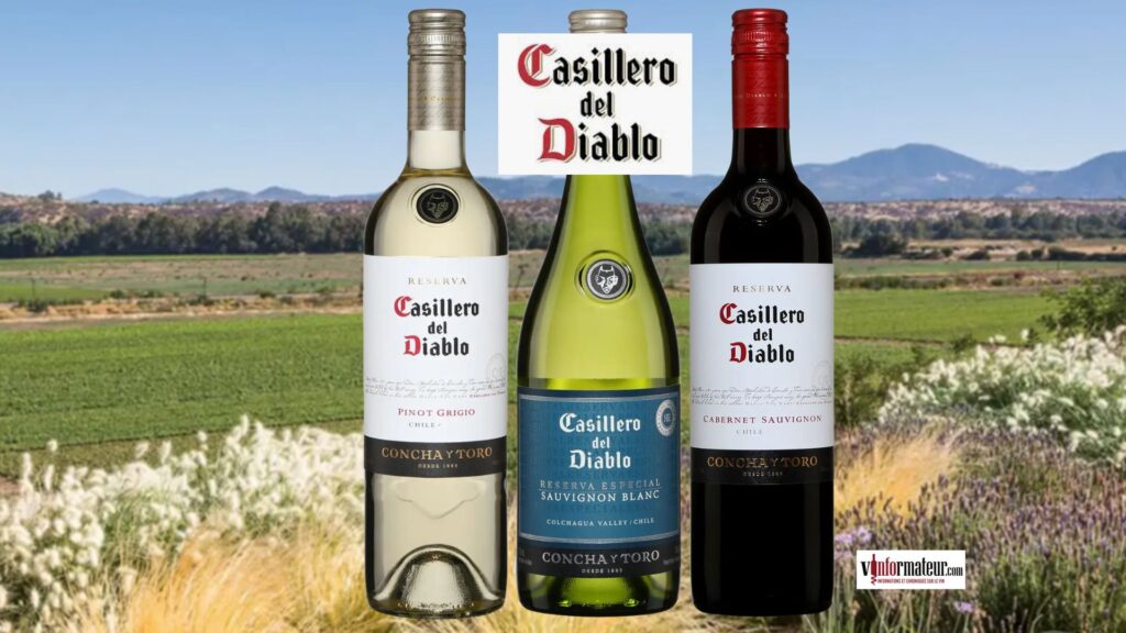 Trois vins du Chili de la marque Casillero del Diablo qui offrent de très bons rapports qualité/prix!