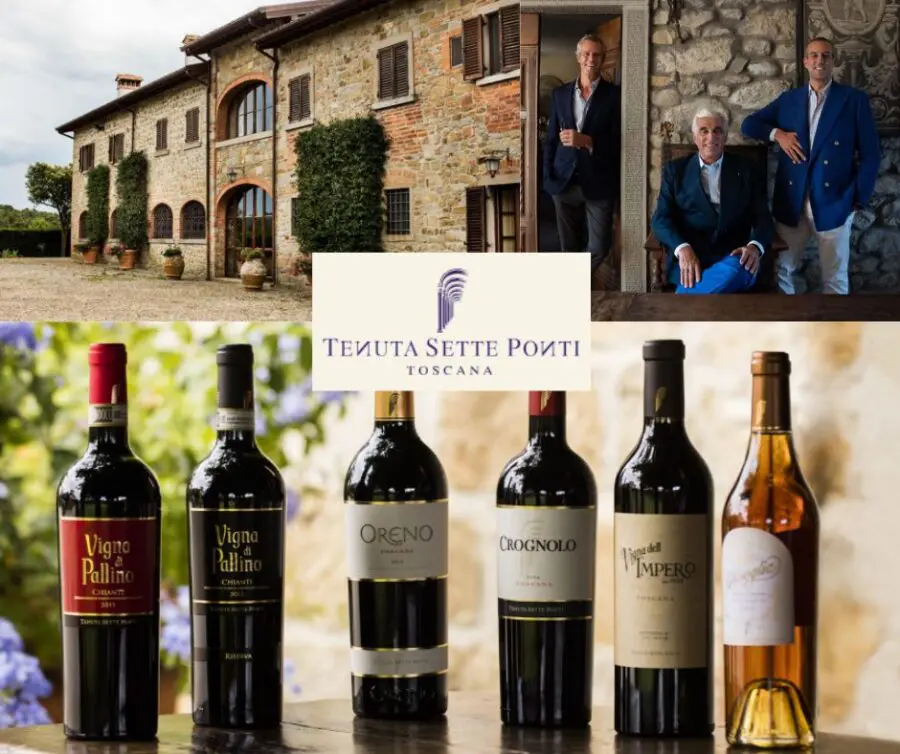 Tenuta Sette Ponti: famille Moretti, chai et vins