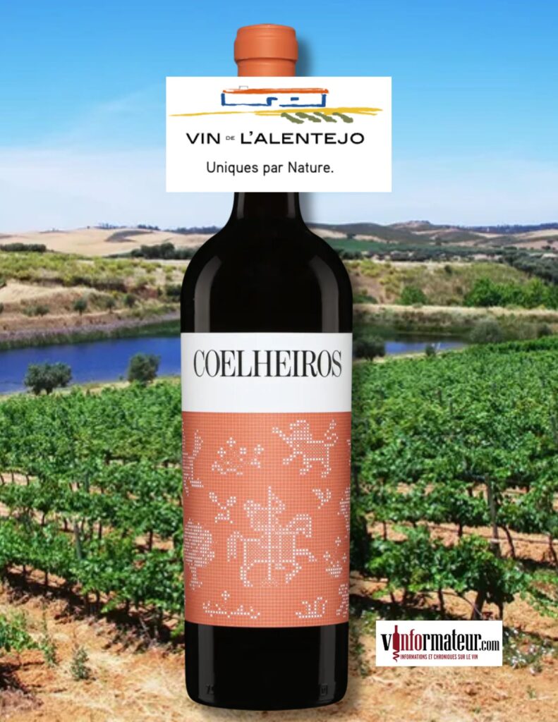 Coelheiros, DOC Alentejo, Tapada de Coelheiros, vin rouge bio, 2023 bouteille