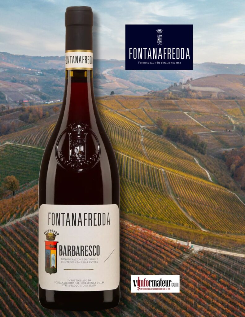 Fontanafredda, Barbaresco DOCG, Platinum Label, vin rouge, 2021 bouteille