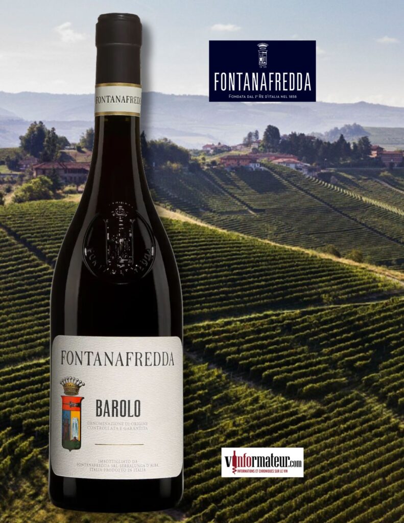 Fontanafredda, Barolo DOCG, Platinum Label, vin rouge, 2021 bouteille