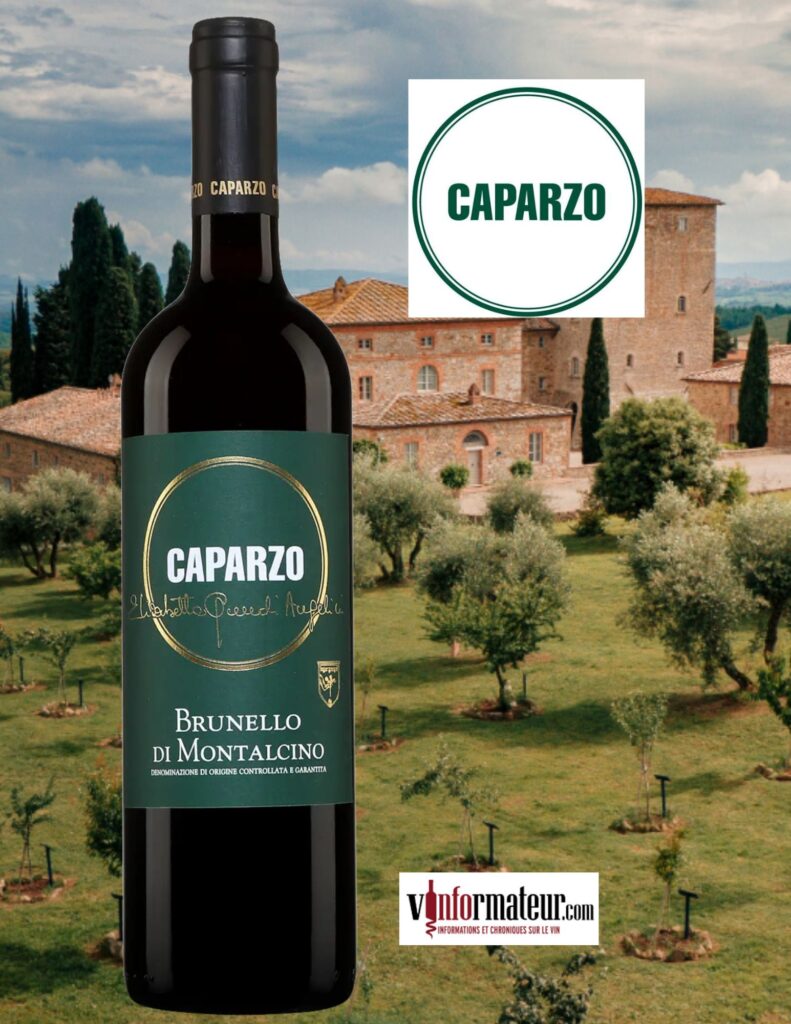 Caparzo, Brunello di Montalcino, vin rouge, 2020 bouteille