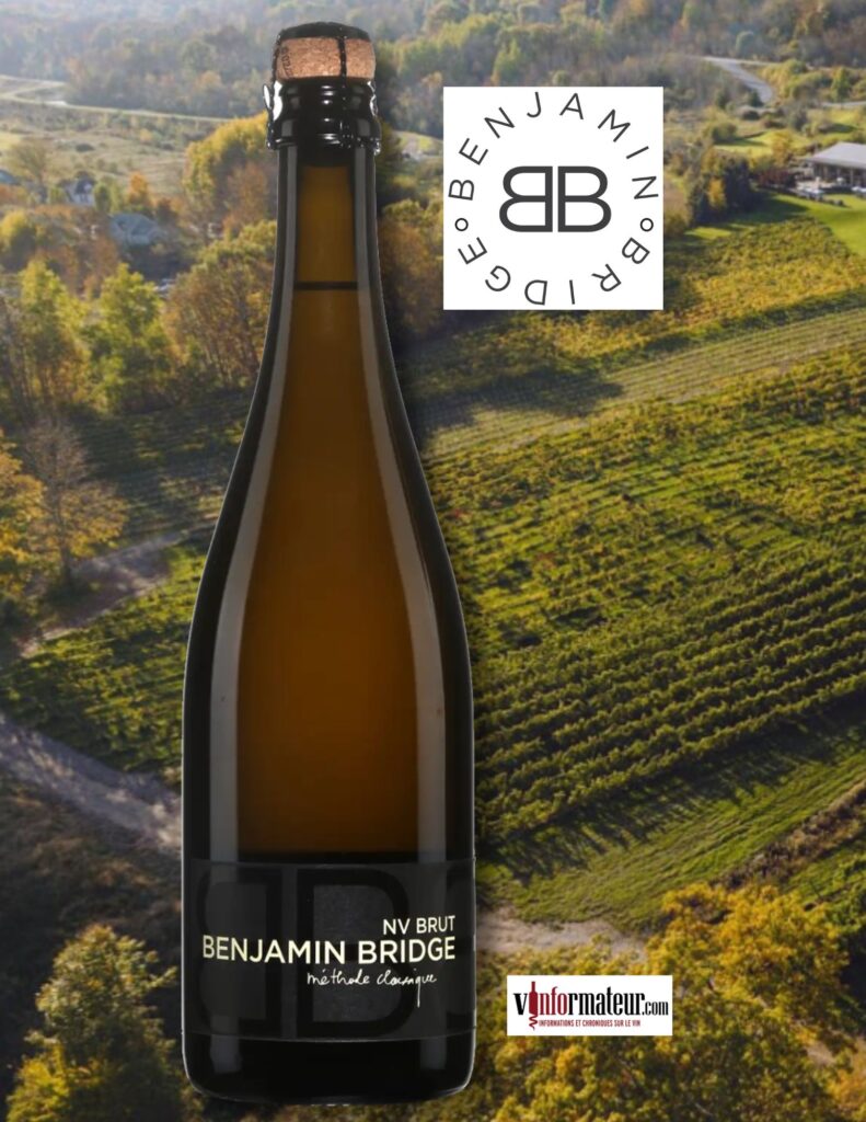 Benjamin Bridge, NV Brut, méthode classique, Nouvelle-Écosse bouteille