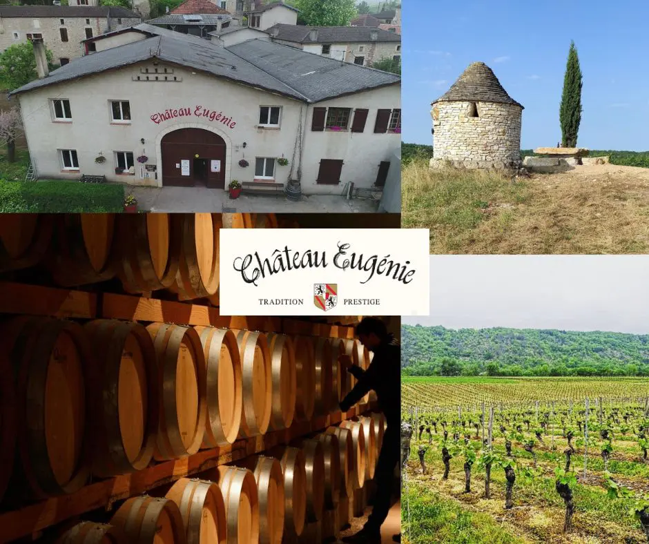 Château Eugénie: chai et vignobles
