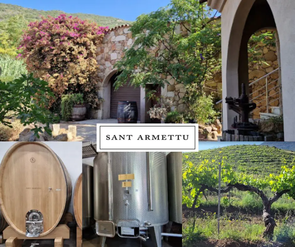 Domaine Sant Armettu: chai et vignobles