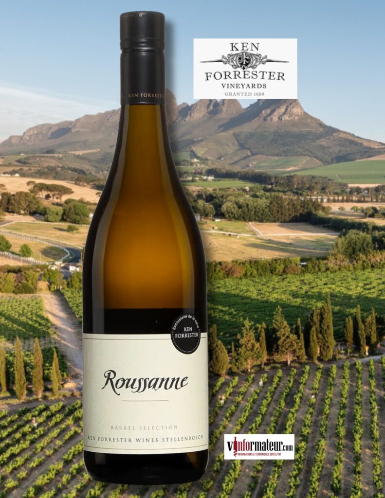 Ken Forrester, Roussanne, Barrel Selection, 2025 bouteille