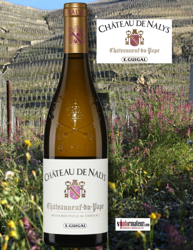 E. Guigal, Châteauneuf-du-Pape, Château de Nalys blanc, 2023 bouteille
