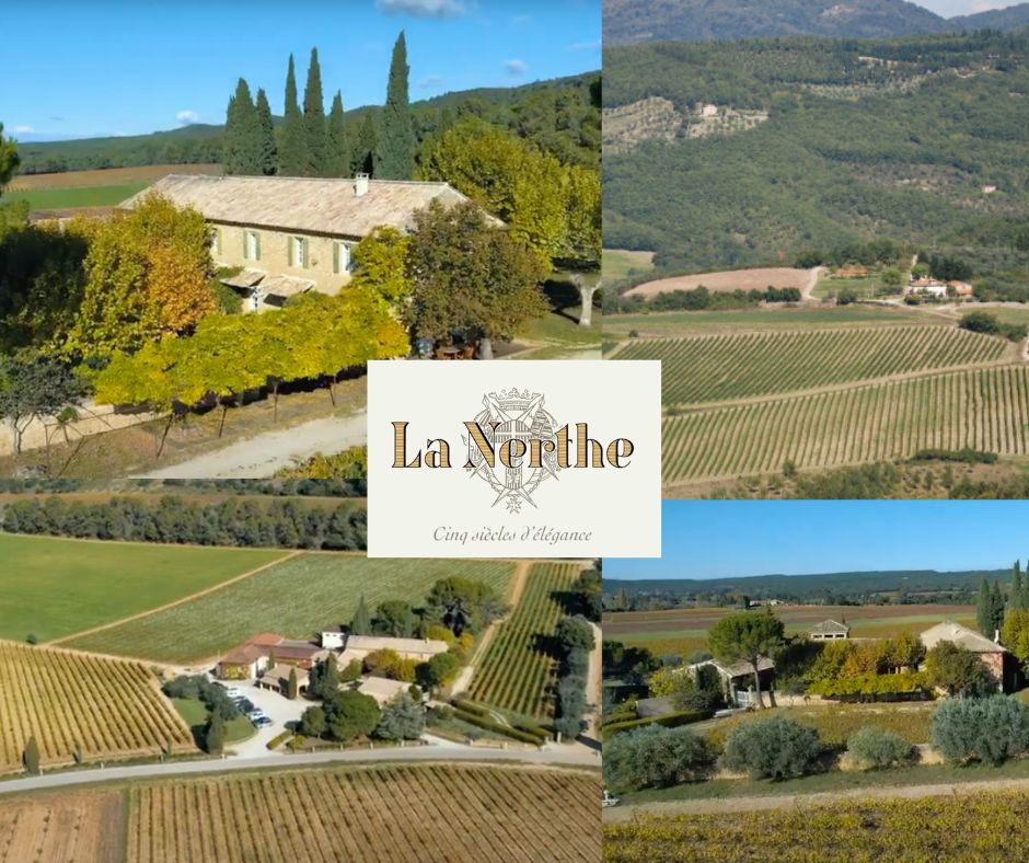 La Nerthe, Les Cassagnes: chai et vignobles