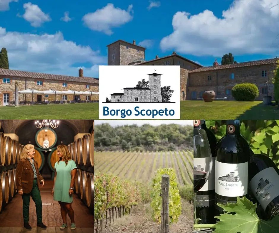 Borgo Scopeto: Elisabetta Gnudi Angelini et Alessandra Angelini, chai