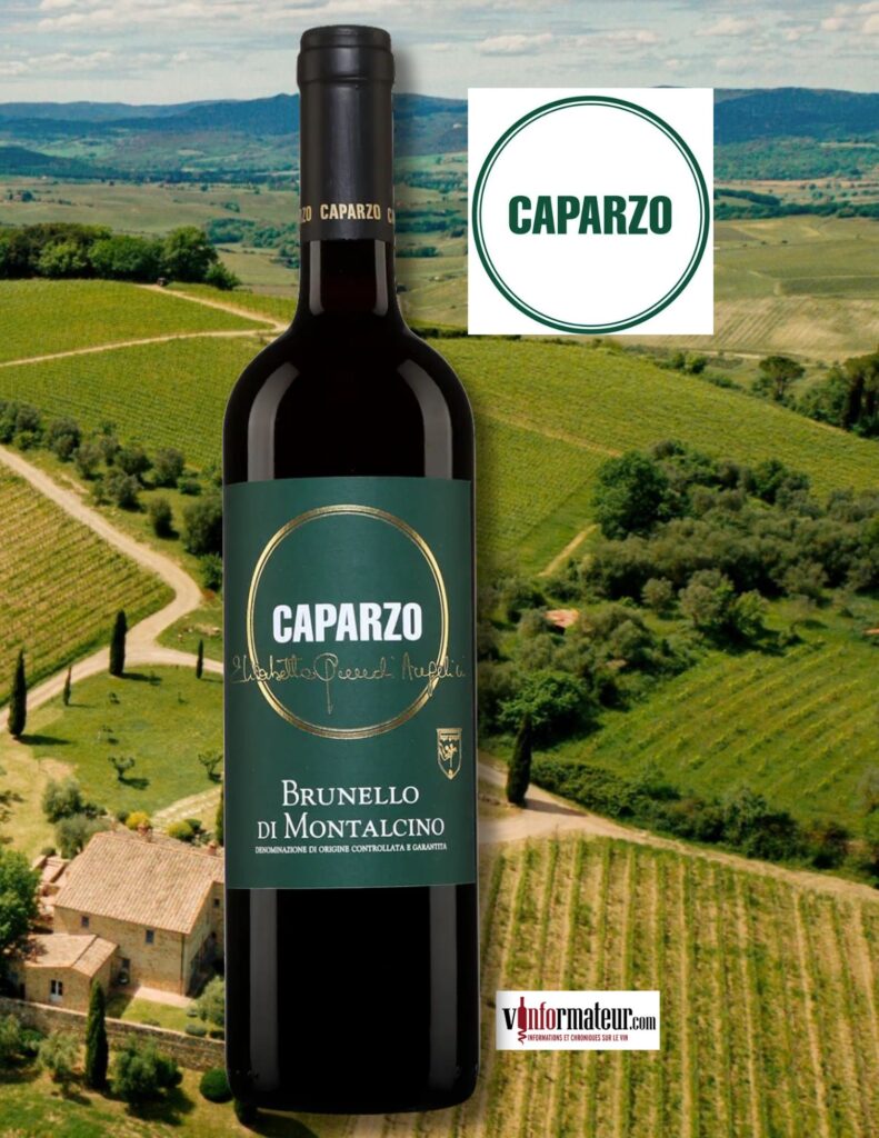Caparzo, Brunello di Montalcino DOCG, vin rouge, 2020 bouteille