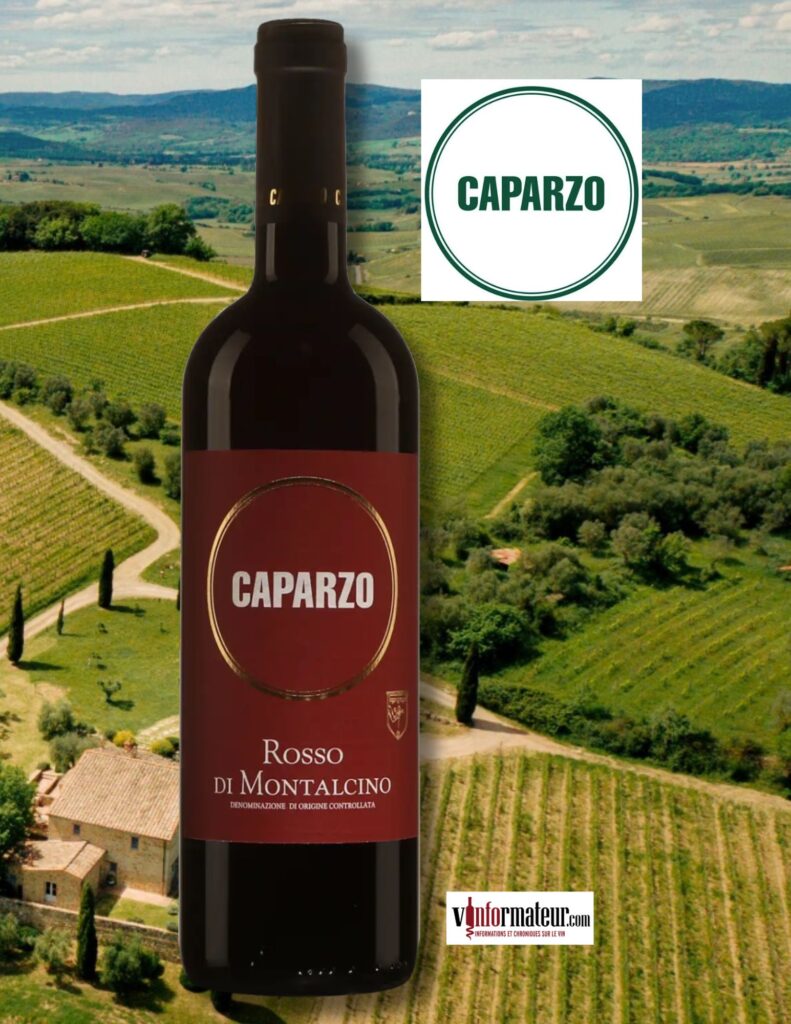Caparzo, Rosso di Montalcino DOC, vin rouge, 2024 bouteille