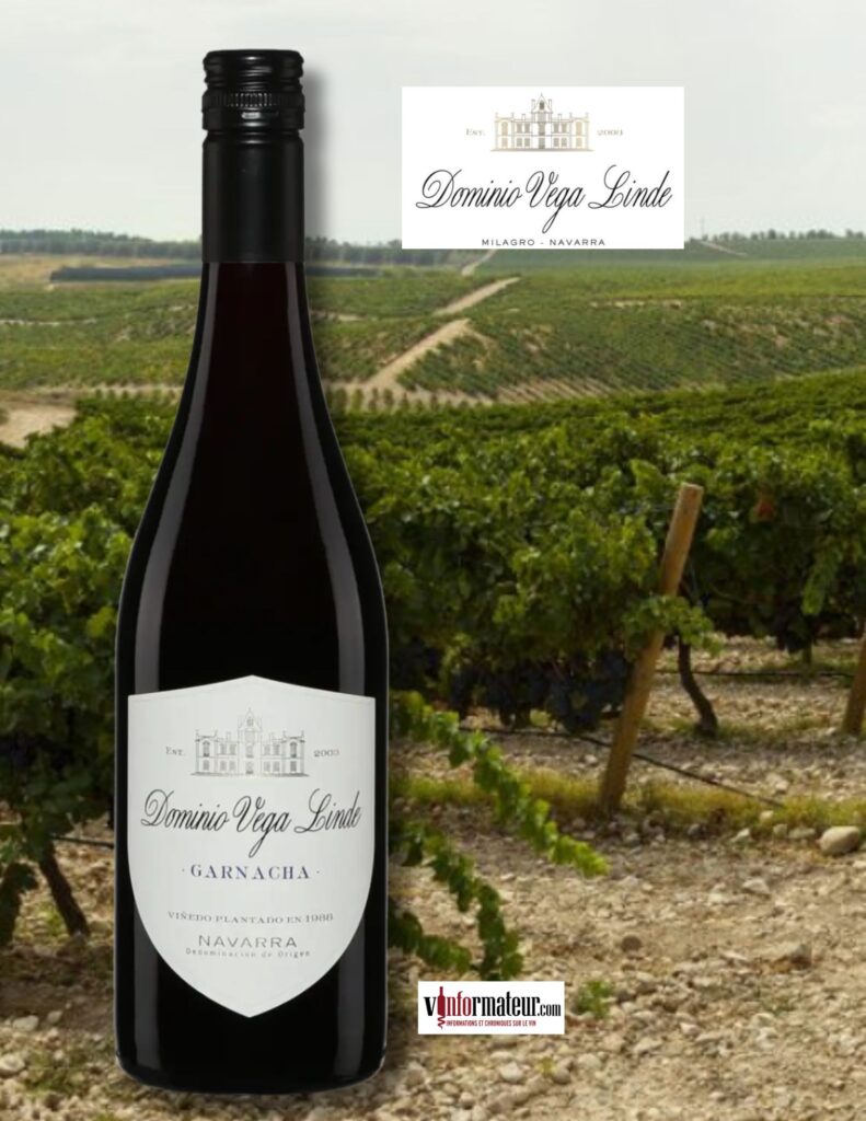 Dominio Vega Linde, Garnacha, Espagne, Navarra, vin rouge, 2024 bouteille