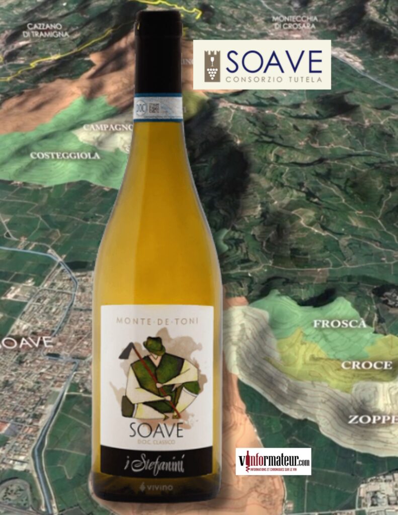 Soave Classico DOC, ‘’Monte de Toni’’, I Stefanini, Peraro – Costalunga di Monteforte d’Alpone, vin blanc, 2025 bouteille