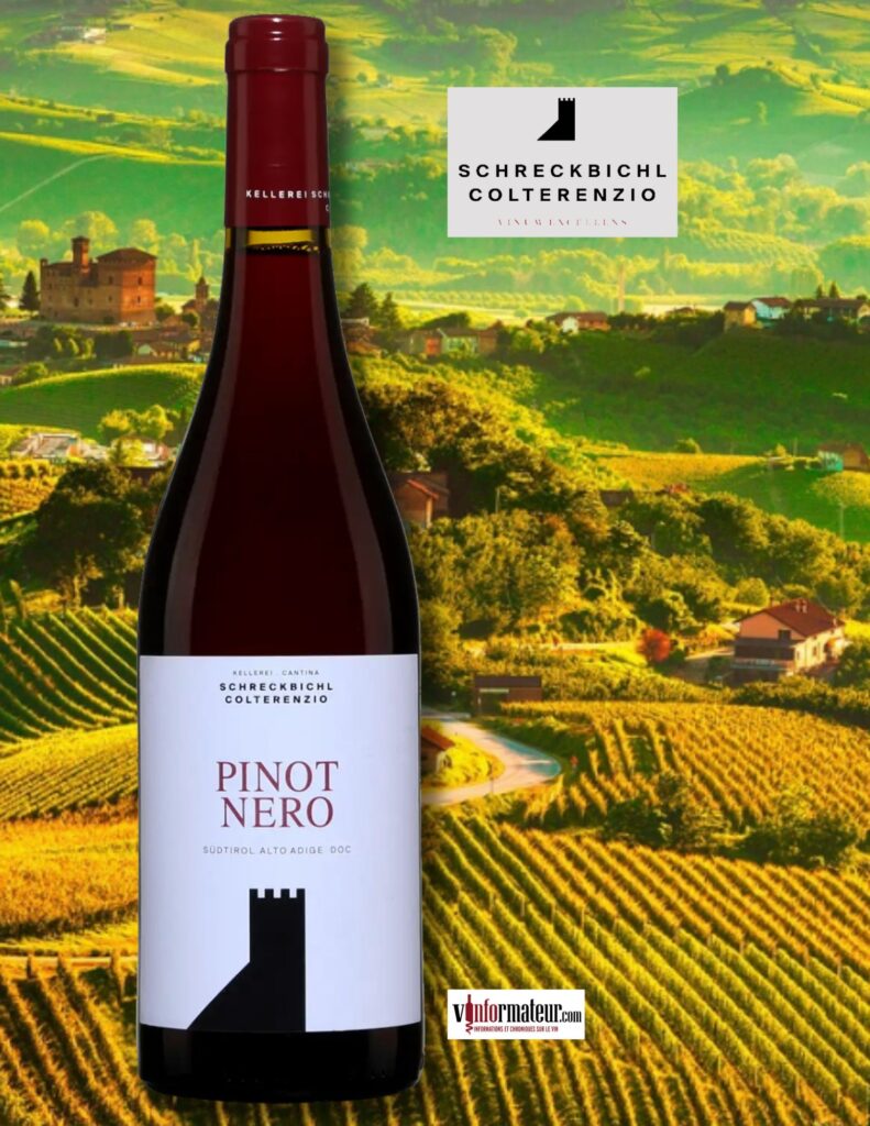 Pinot Nero, Italie, Sudtirol Alto Adige DOC, Kellerei Schreckbichl Colterenzio, vin rouge, 2024 bouteille