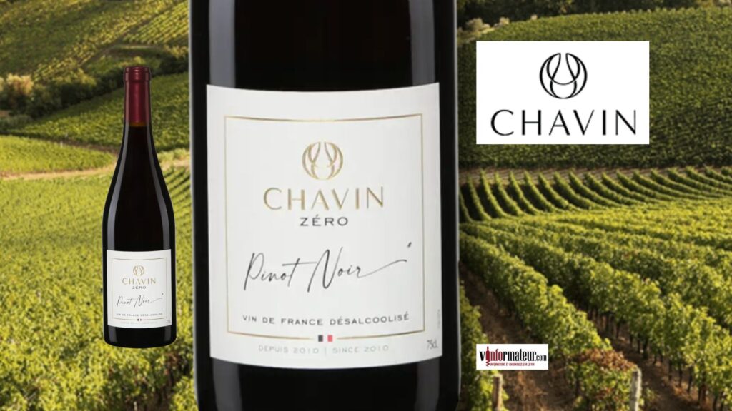 Pinot Noir, Zéro, vin désalcoolisé signé Maison Pierre Chavin