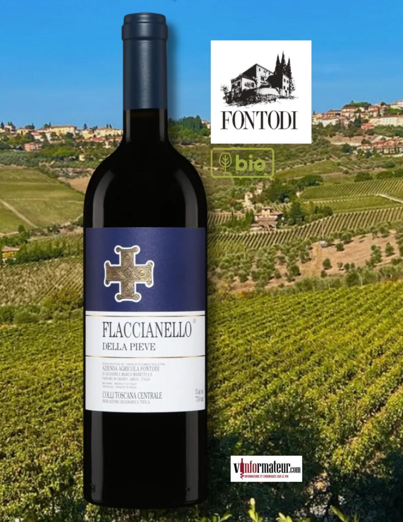 Fontodi, Flaccianello della Pieve, Colli Toscana Centrale IGT, vin rouge bio, 2022 bouteille