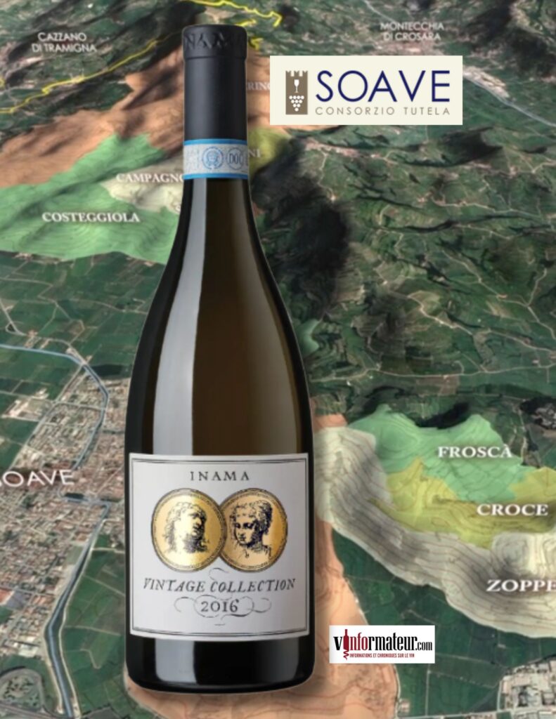 Soave Classico DOC, ‘’Vintage Collection’’, Inama, UGA Foscarino, vin blanc, 2016 bouteille