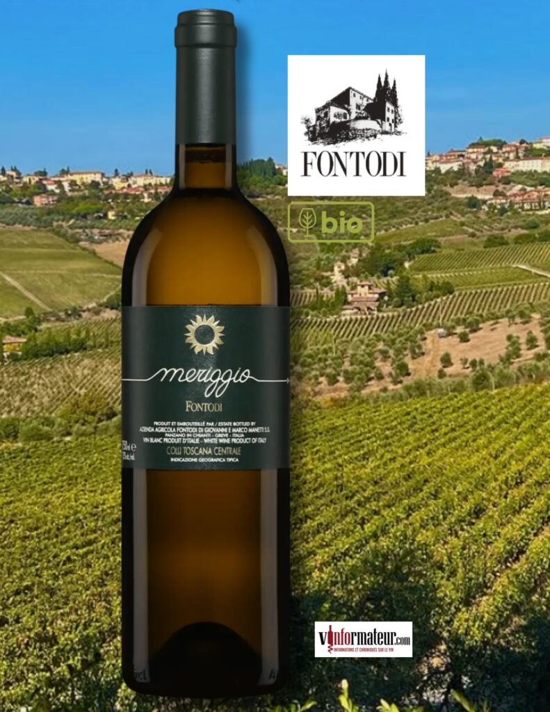 Fontodi, Meriggio, Colli Toscana Centrale IGT, vin blanc bio, 2024 bouteille