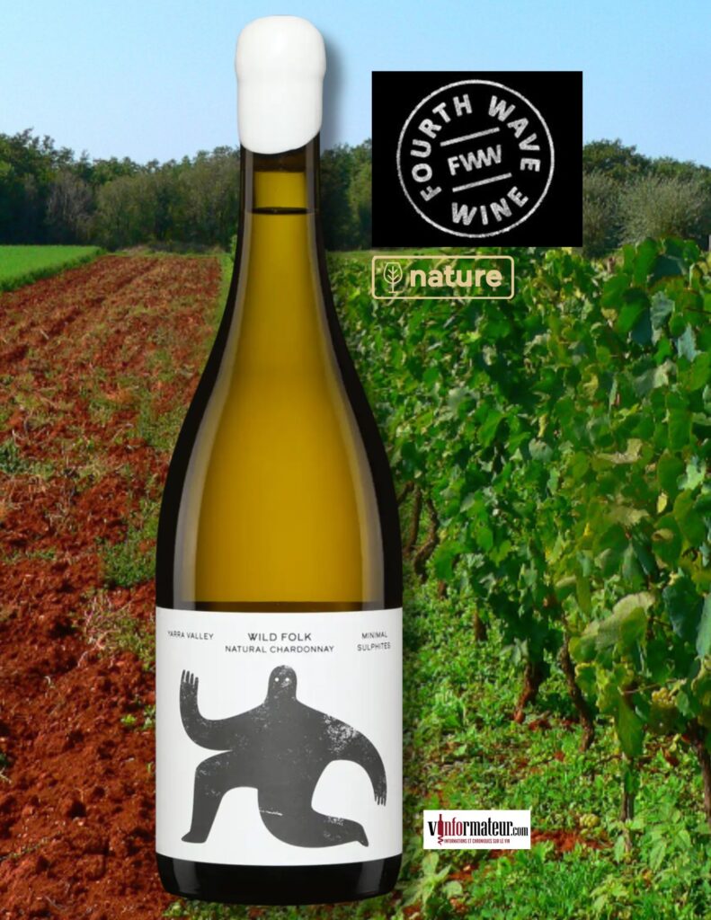 Wild Folk, Natural Chardonnay, Australie, Yarra Valley, vin blanc nature, 2024 bouteille