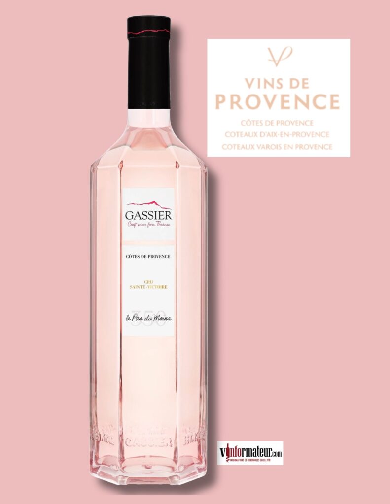 Gassier, Le Pas du Moine, Provence, Sainte-Victoire bouteille