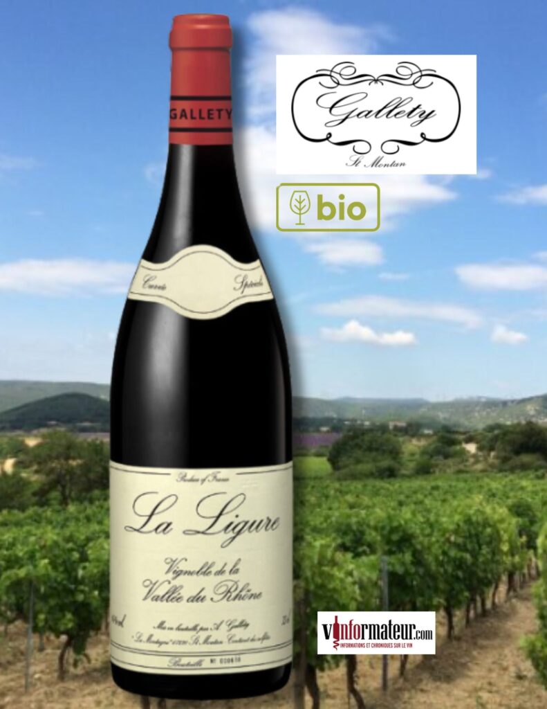 Cuvée La Ligure, Vignoble de la Vallée du Rhône, 2022 bouteille
