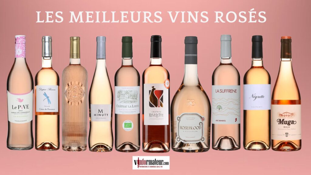 Les meilleurs vins rosés pour l’été qui vient!