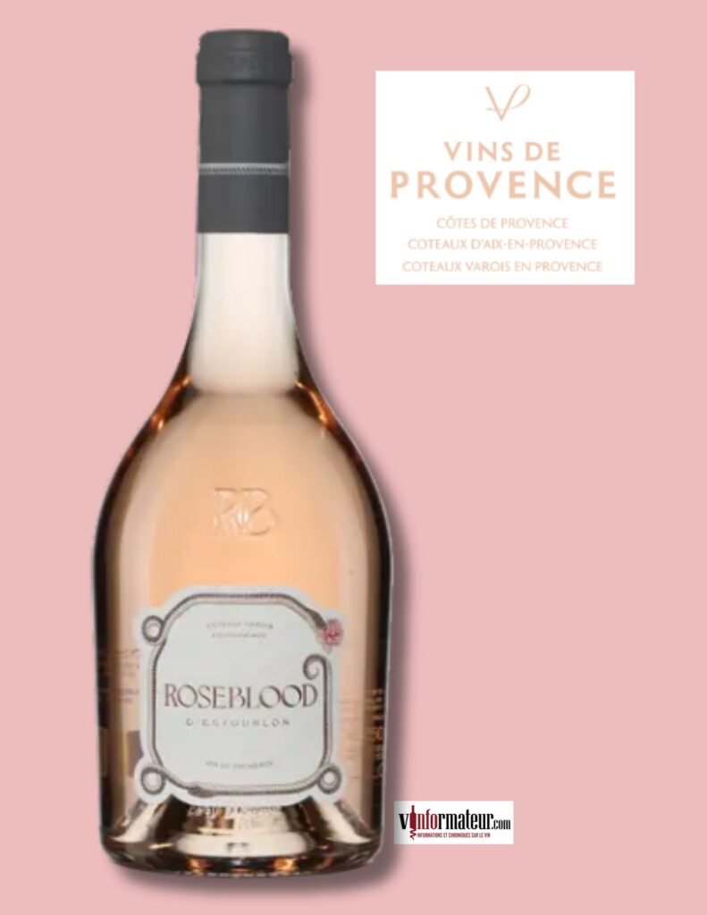Roseblood d’Estoublon, Coteaux de Varois en Provence, rosé, 2025 bouteille